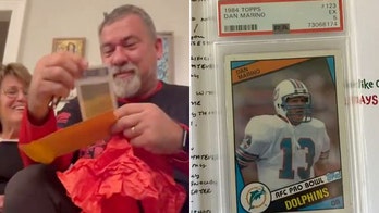 Daughter gifts father prized Dan Marino trading card years after he sold it for extra cash