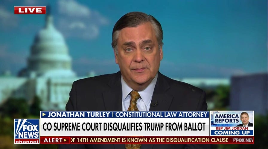 Jonathan Turley: This is wrong on history and the Constitution