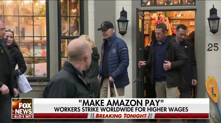 Amazon workers strike as Biden enjoys shopping in Nantucket: Lucas Tomlinson