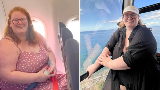 ‘Plus-sized’ woman is criticized for sharing her travel tips on how to snag plane seats for free