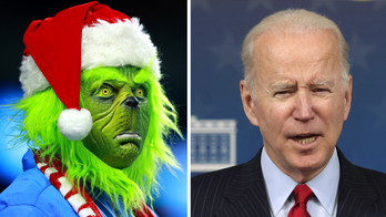 Biden is the Grinch who stole Christmas by using Bidenomics